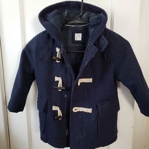 Hooded Winter Pea Coat